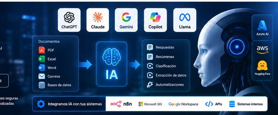 Integración con los principales ecosistemas de inteligencia artificial
